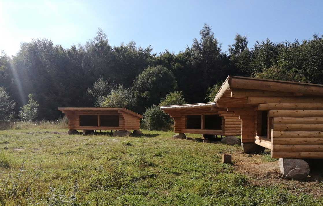 Shelters i Lynggårdsskoven